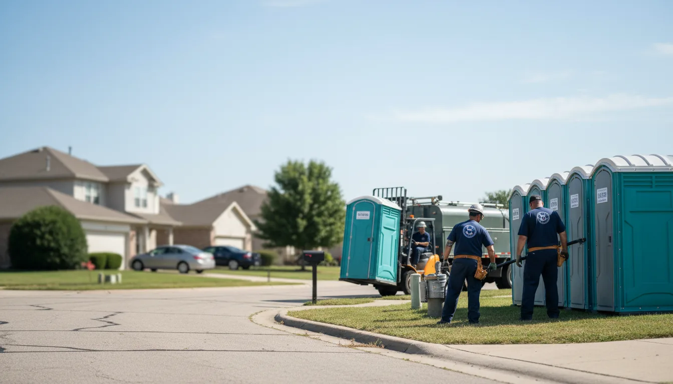 Porta Potty Rental in Hudson, OH near me